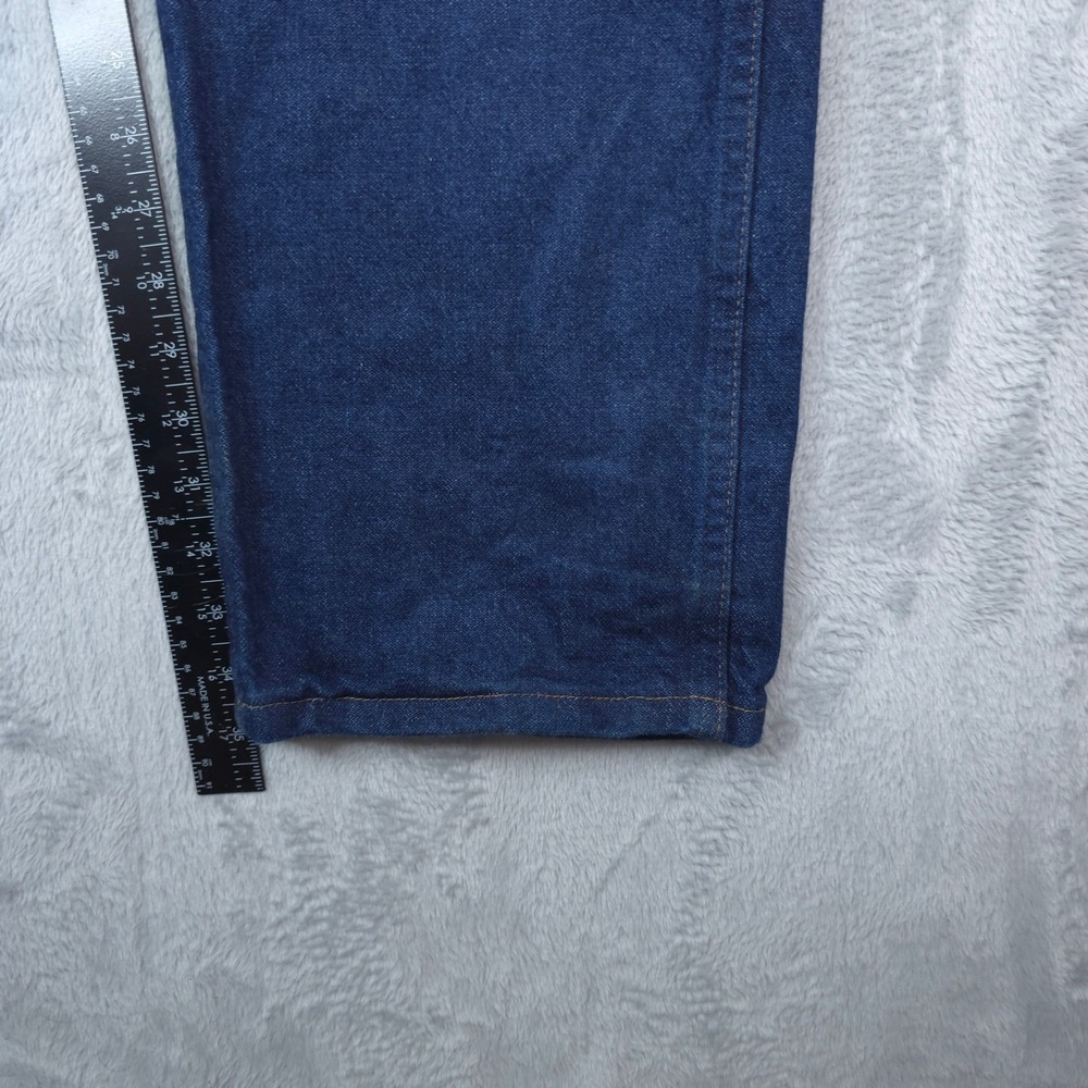Wrangler Jeans Mens 36x34 Blue 47MWZ Regular Fit Cowboy Cut Premium Performance - Picture 9 of 11